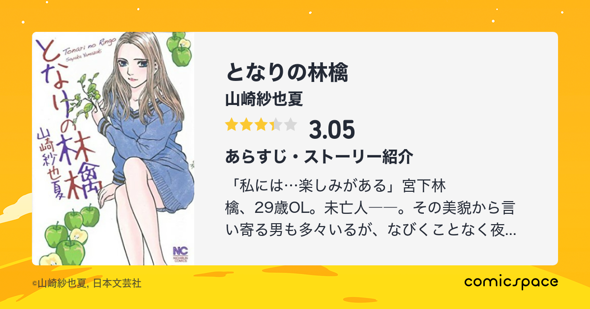 となりの林檎 山崎紗也夏 のあらすじ 感想 評価 Comicspace コミックスペース となりの林檎 山崎紗也夏 のあらすじ 感想 評価 Comicspace コミックスペース