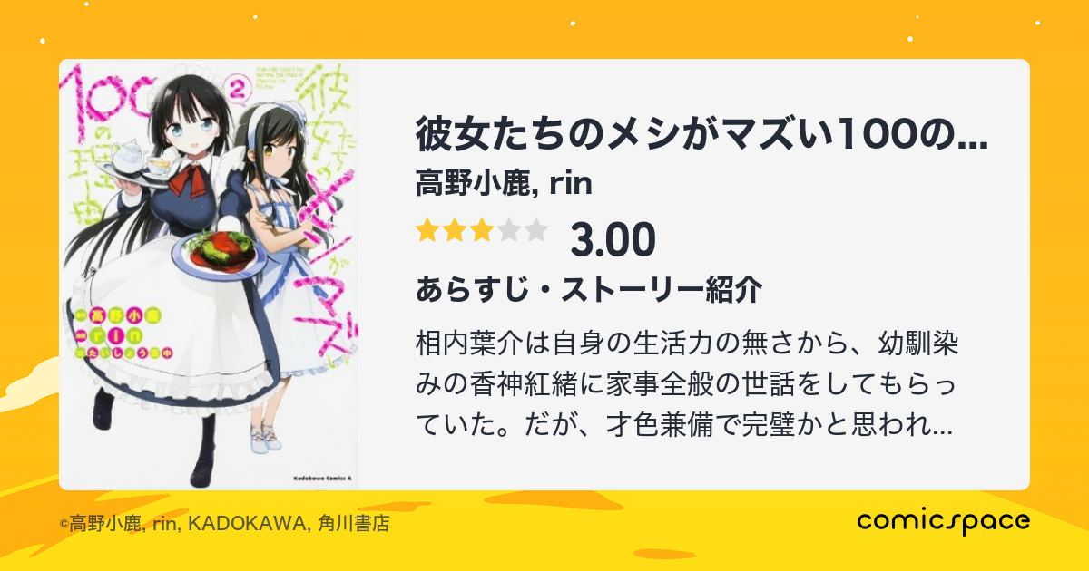 彼女たちのメシがマズい100の理由 6 文学・小説