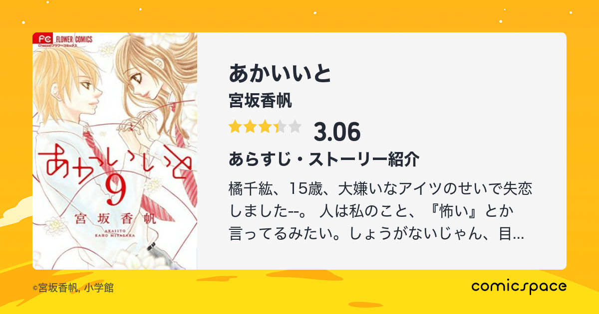 あかいいと 宮坂香帆 のあらすじ 感想 評価 Comicspace コミックスペース あかいいと 宮坂香帆 のあらすじ 感想 評価 Comicspace コミックスペース